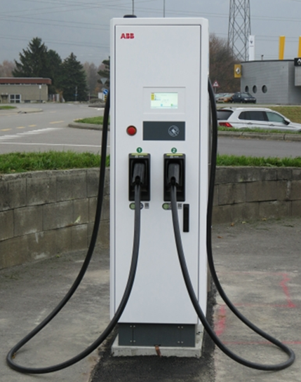 colonnina auto elettrica dc